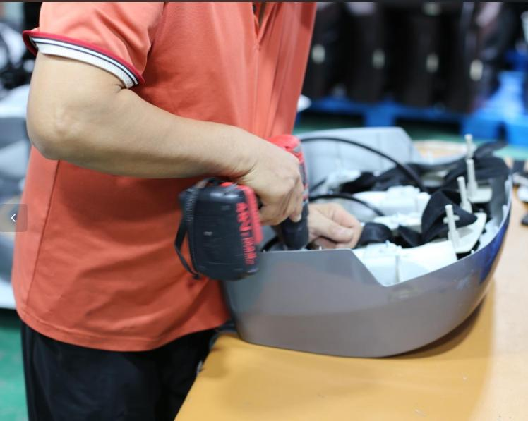 Mass Production Process-10-Legrest Assembly