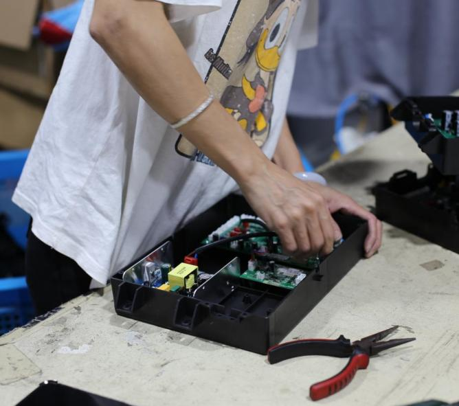 Mass Production Process-9-Electrical Cabinet Assembly